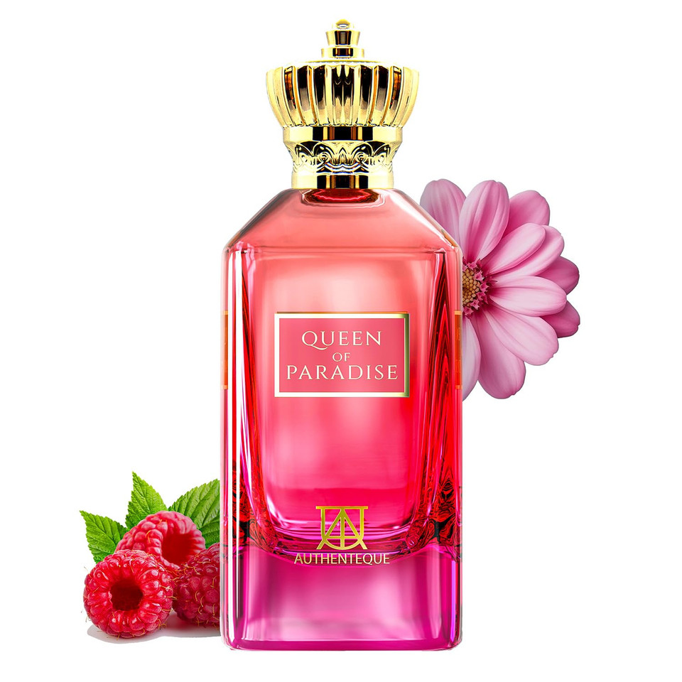 Queen Of Paradise - Long Lasting Arabian Perfumes For Women - Sweet Strawberry & Vanilla Fragrance - Extrait De Parfum 3.4Oz (100Ml) - Luxury Dubai Perfume, Exotic, Edp