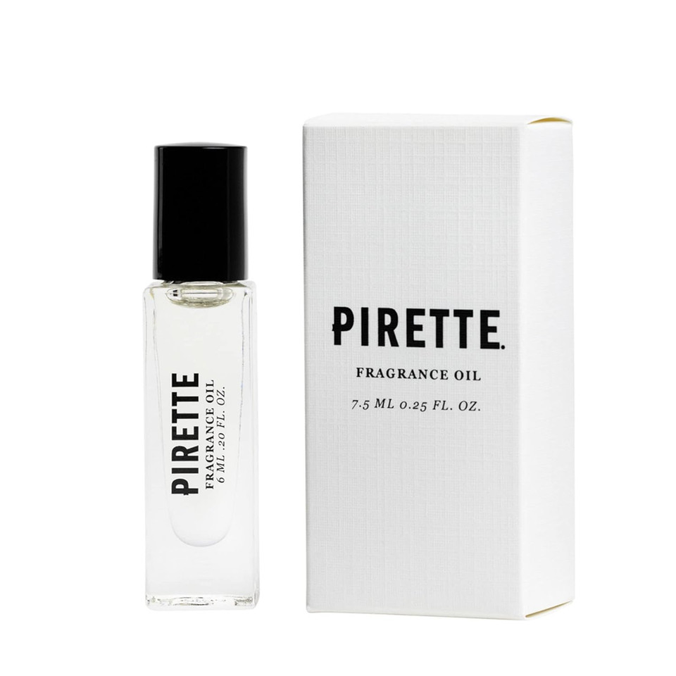 Pirette Fragrance Oil Roll On, Beach-Inspired, Long Lasting Perfume Oil With Notes Of Fresh Green Coconut, Surf Wax & Sunscreen, Daily Rollerball Perfume For Women, 0.5 Fl Oz