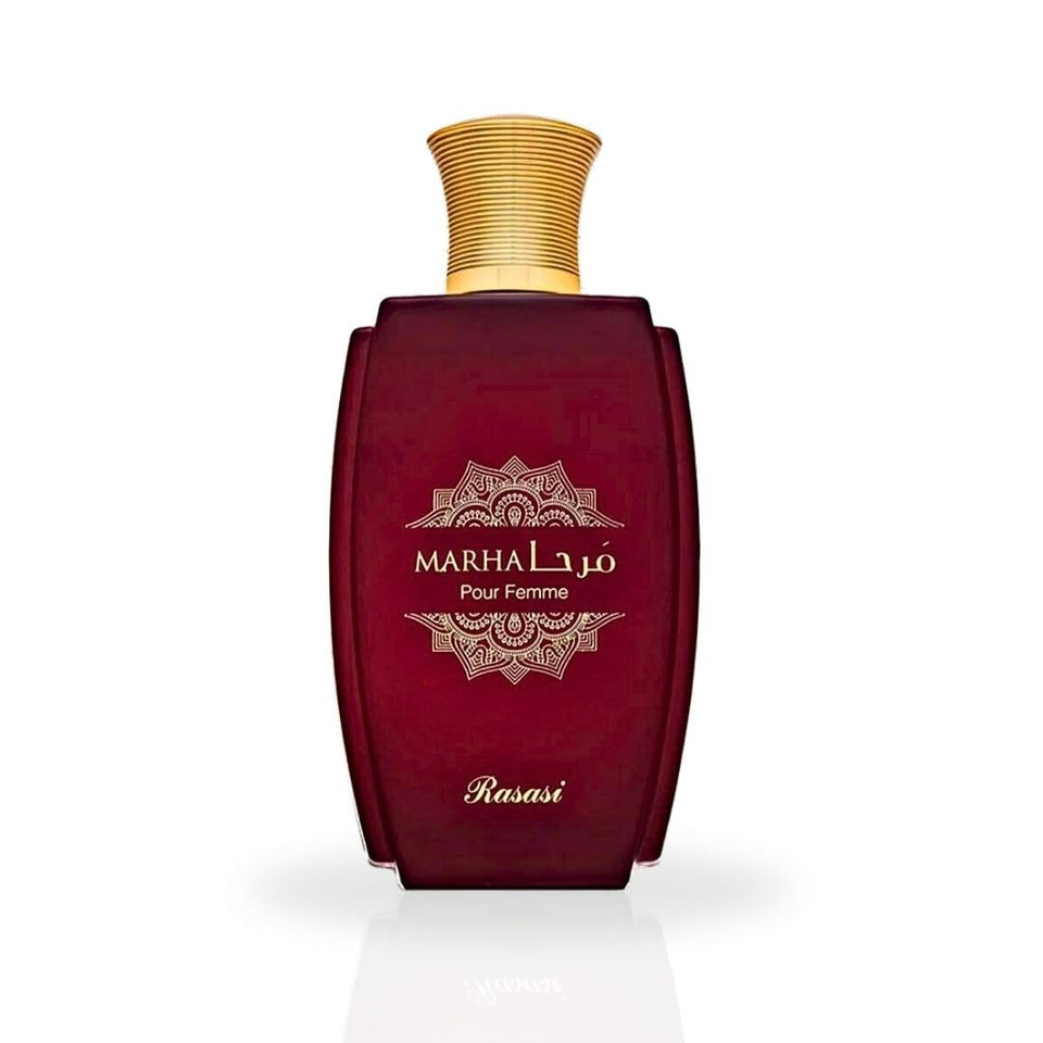 Rasasi Marha Eau De Parfum For Women - 100Ml (3.38 Oz) Arabian Perfume Spray, Refreshing Fruity And Citrusy Fragrance, Long Lasting Luxurious Feminine Scent