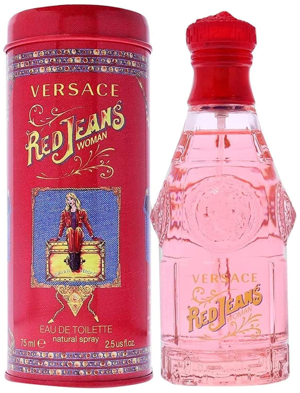 Red Jeans Versace 2.5 Oz Edt Spray (Tester) For Women