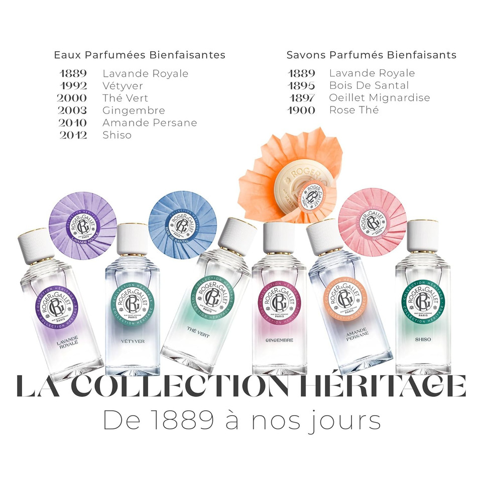 Roger & Gallet | Fragrant Water Body Spray For Women | Gingembre - Ginger 3.3 Oz