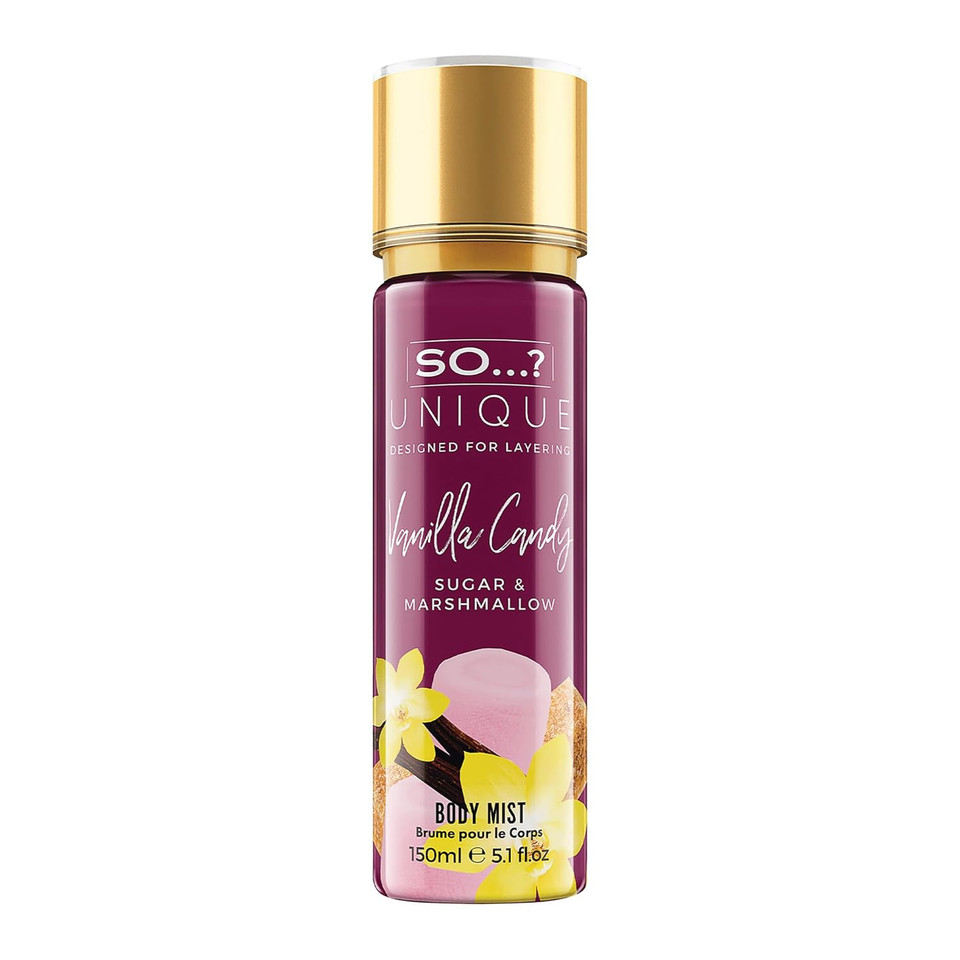 So? Unique Sweet Pea Body Mist - Perfect Gifts For Women - Vanilla Perfume With Floral, Fruity Notes And Musk - Ideal Perfume For Women - 5.1 Oz