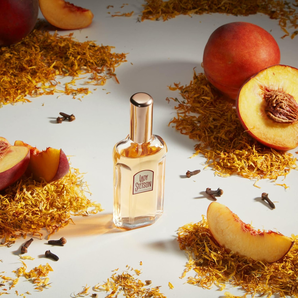 Stetson Lady Stetson By Scent Beauty - Perfume For Women - Feminine, Fierce, Woody, And Heady Scent With Fragrance Notes Of Peach, Rose, And Sandalwood - 1.0 Fl Oz