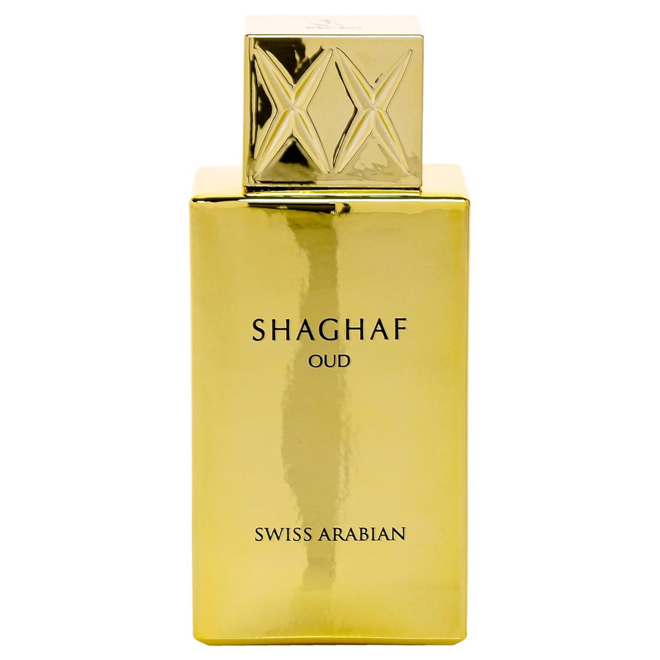 Swiss Arabian Shaghaf Oud Aswad | Oriental Woody Eau De Parfum 75Ml  2.5 Oz | Long-Lasting Unisex Arabic Oud Fragrance For Men & Women | Luxury Arabic Perfume For Fall & Winter