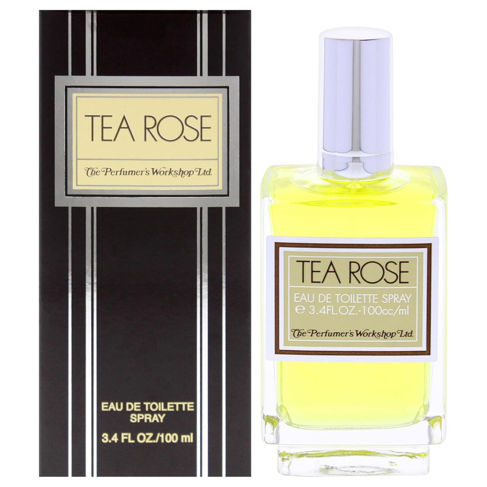 Tea Rose By Perfumers Workshop For Women - 3.4 Oz Edt Spray