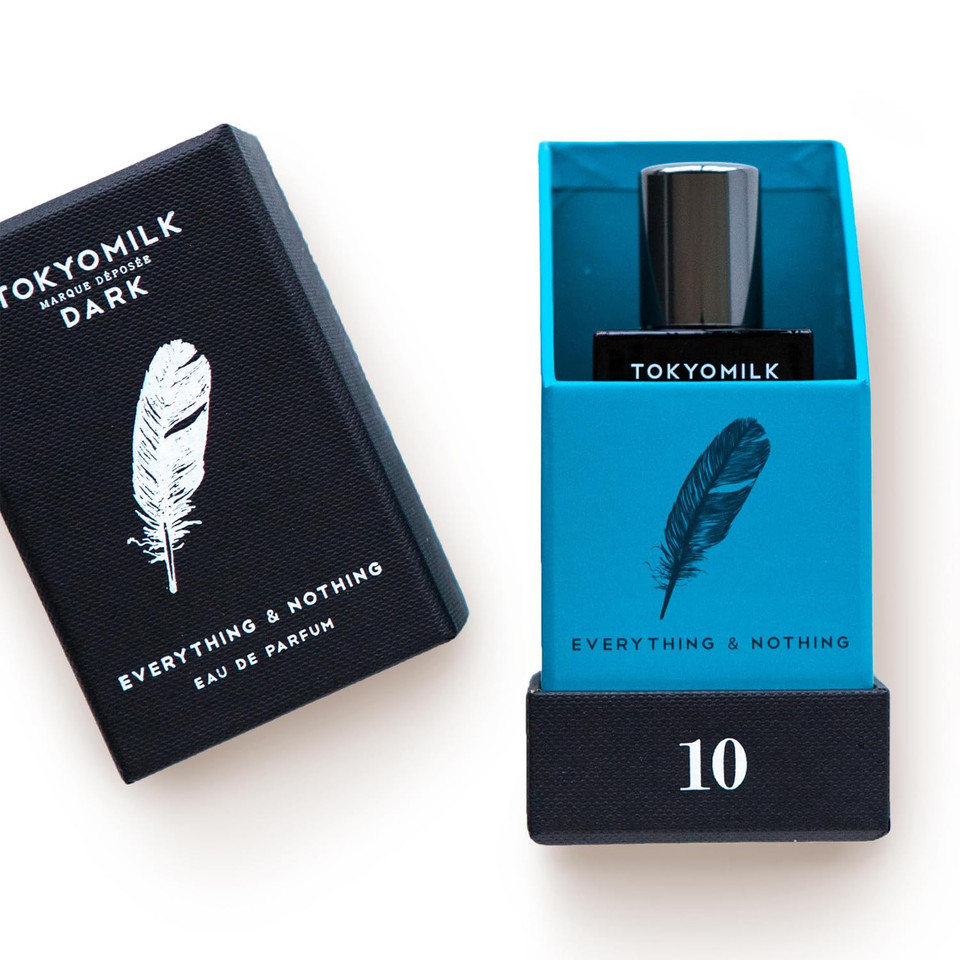 Tokyomilk Dark First Base Eau De Parfum, Anjou Pear, Almond Blossom, Soft Musk & Cedarwood  Sophisticated & Elegant Design, Men & WomenS Perfume, Eau De Parfum Spray For Women