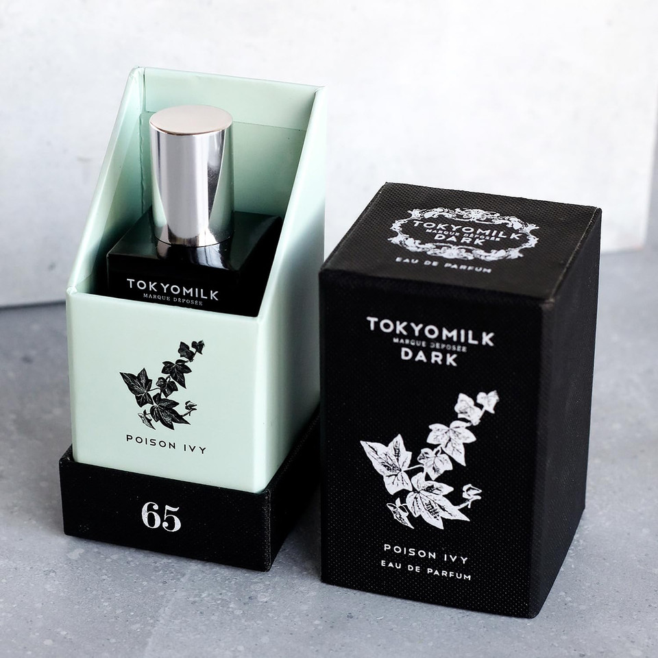 Tokyomilk Dark First Base Eau De Parfum, Anjou Pear, Almond Blossom, Soft Musk & Cedarwood  Sophisticated & Elegant Design, Men & WomenS Perfume, Eau De Parfum Spray For Women