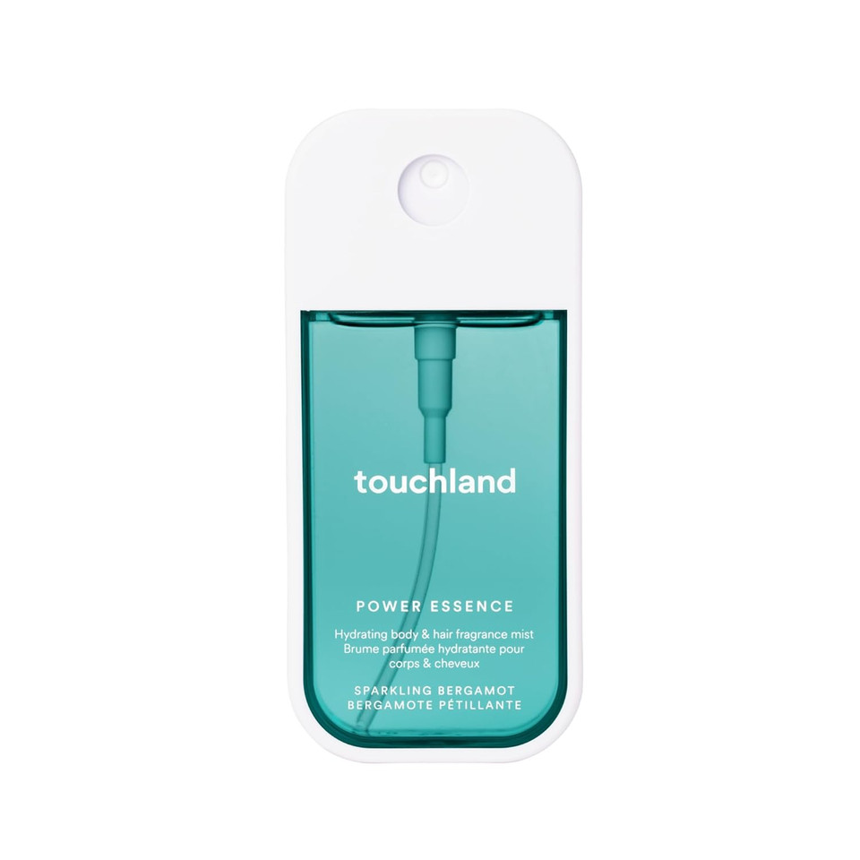 Touchland Power Essence Hydrating Body & Hair Fragrance, Vanilla Velvet, 2 Fl. Oz. Travel Size Body Mist