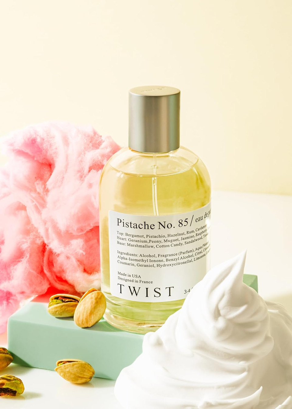 Twist Love Sick No. 157 - Inspired By Dg Devotion, Long-Lasting Perfume For Women, Vegan, Clean Ingredients, Candied Lemon & Vanilla Fragrance  Spray 100 Ml | 3.4 Fl. Oz
