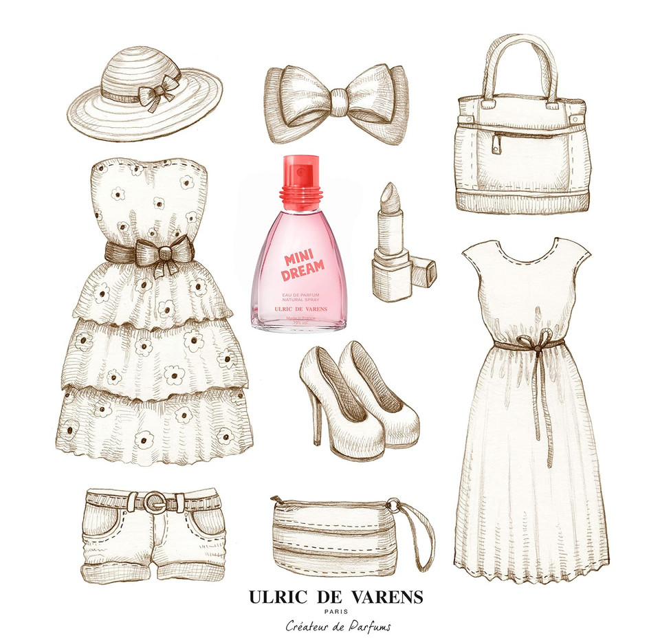 Ulric De Varens Mini Dream By Ulric De Varens Eau De Parfum Spray 0.84 Oz