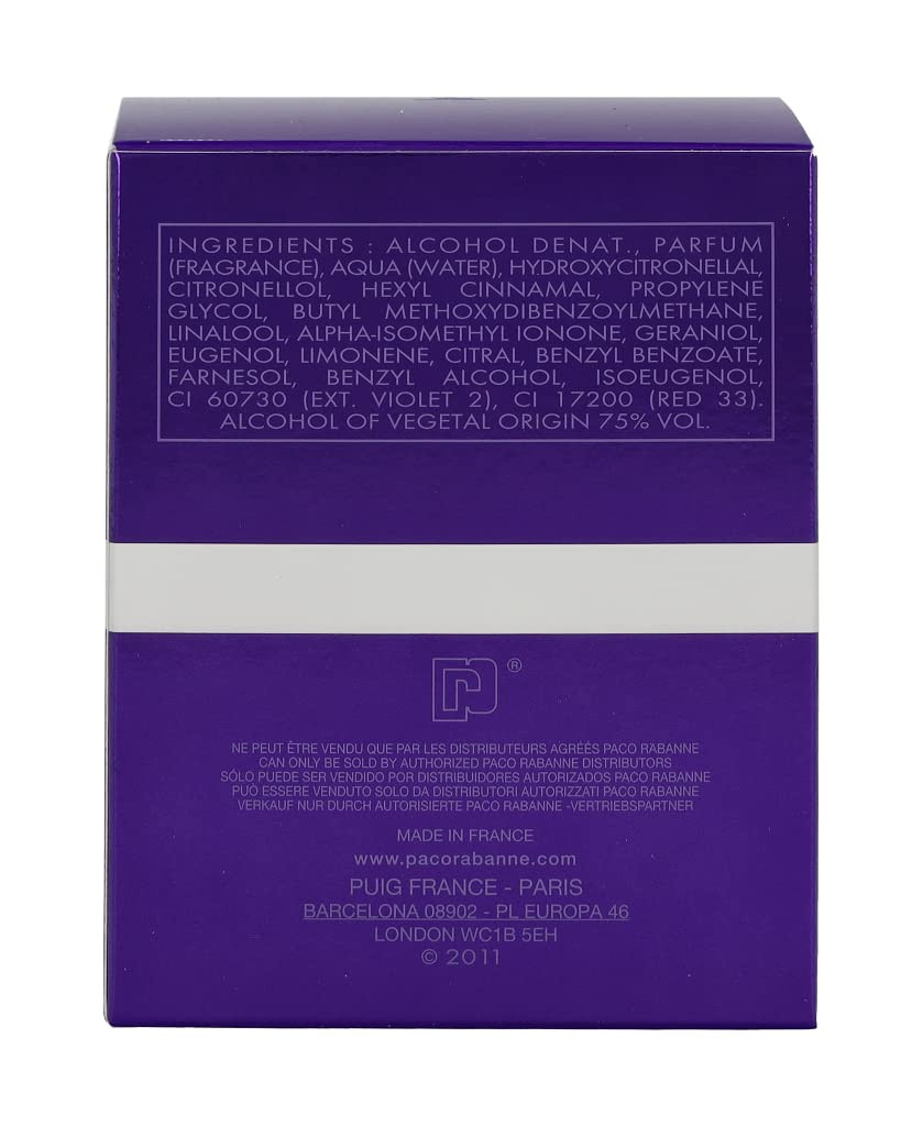 Ultraviolet By Paco Rabanne For Women 2.7 Oz Eau De Parfum Spray