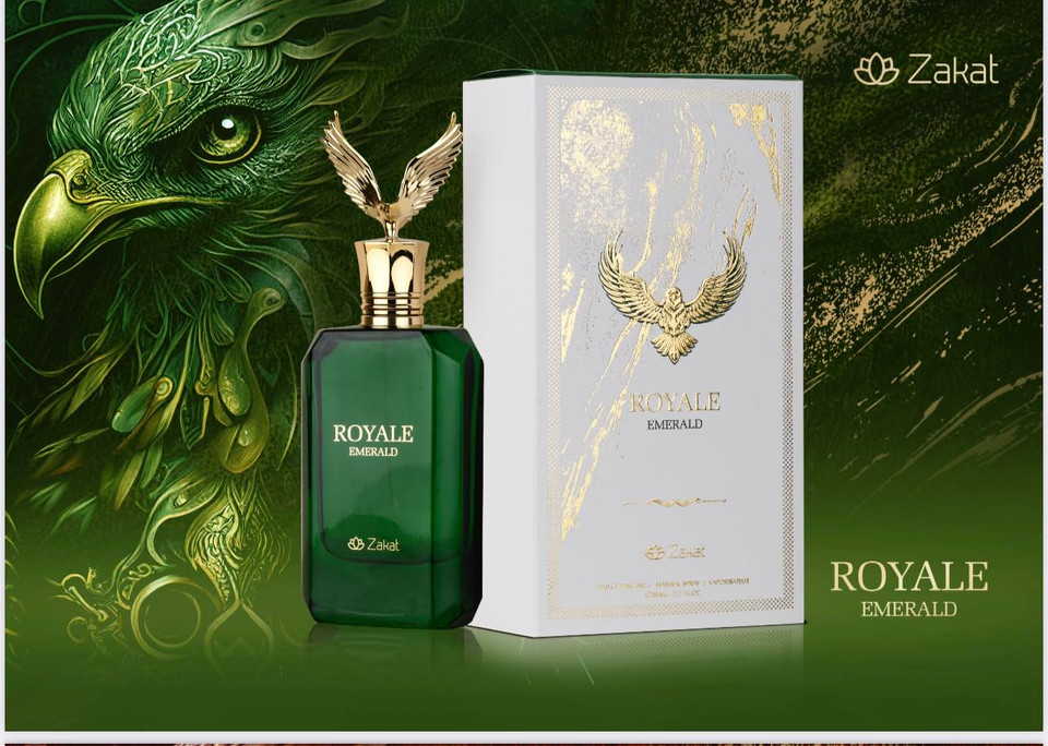 Zakat Perfumes Royal Collection Unisex Edp - Eau De Parfum 80Ml(2.7 Oz) (Emerald)