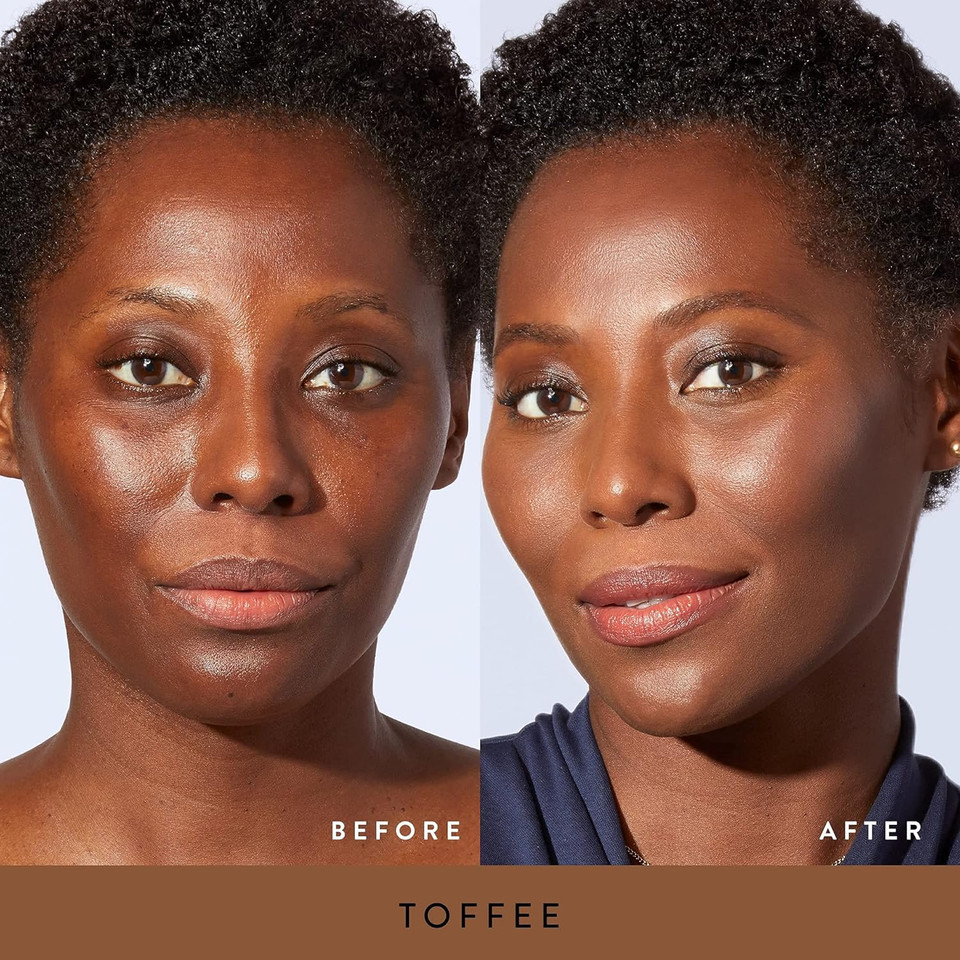 Laura Geller New York 59Mm Baked Balance-N-Brighten Foundation With Kabuki Brush Makeup Set, Toffee09 Toffee