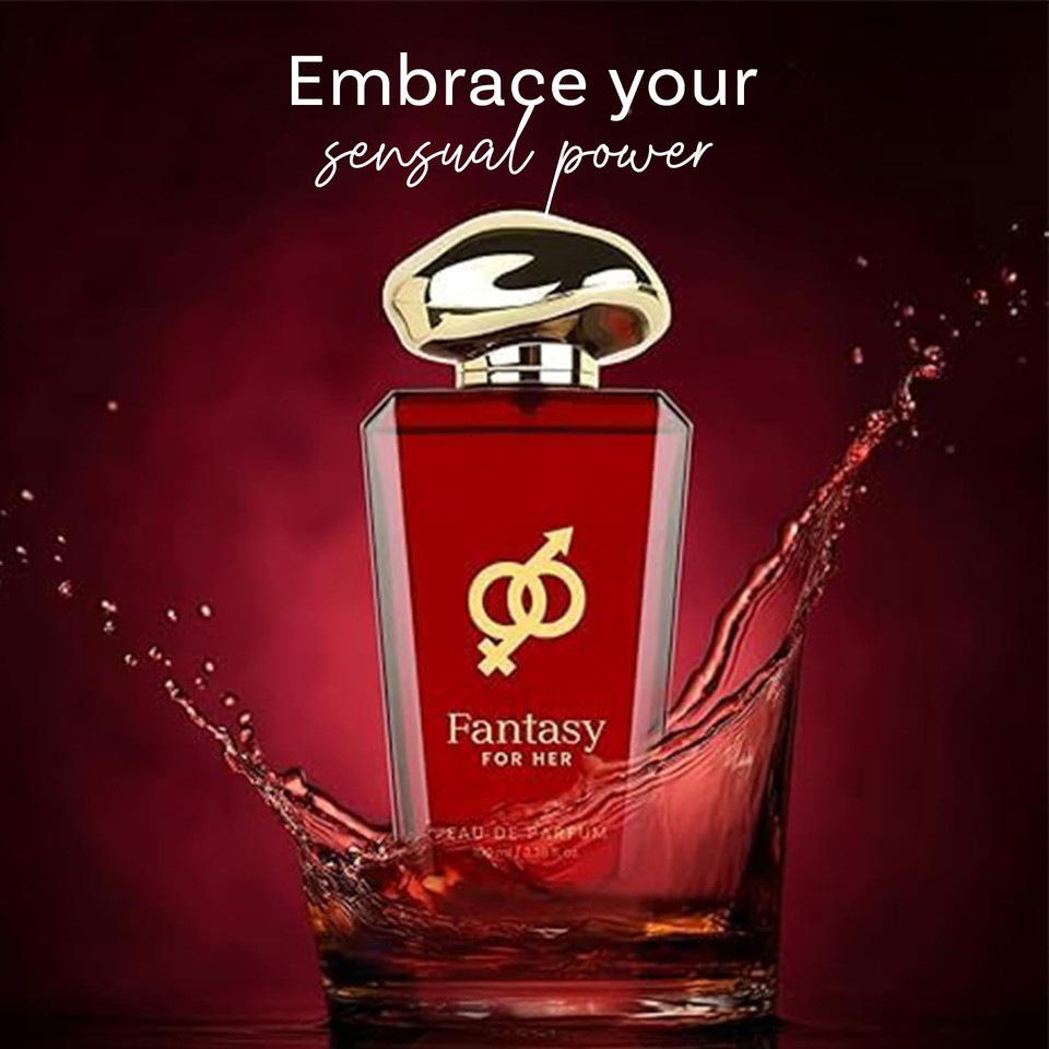 Bellavita Luxury Mood Collection Fantasy Perfume For Women 100Ml | Pheromone Inspired Technology Long Lasting Fragrance | Notes Of Pink Pepper, Orange And Saffron | Floral, Spicy Premium Fragrance