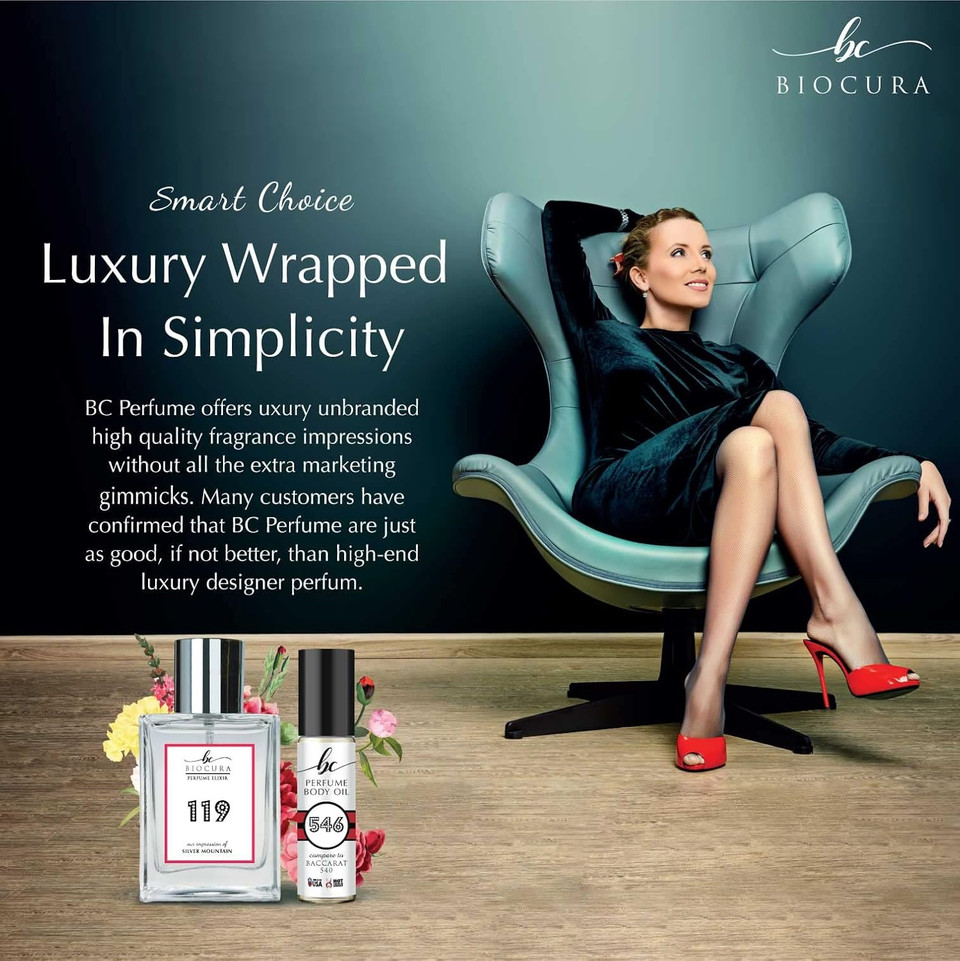 Bc Perfume 633 Inspired By Wardasina For Women & Men Replica Fragrance Dupes Eau De Parfum Spray Bottle 1.7 Fl Oz/50Ml-X1