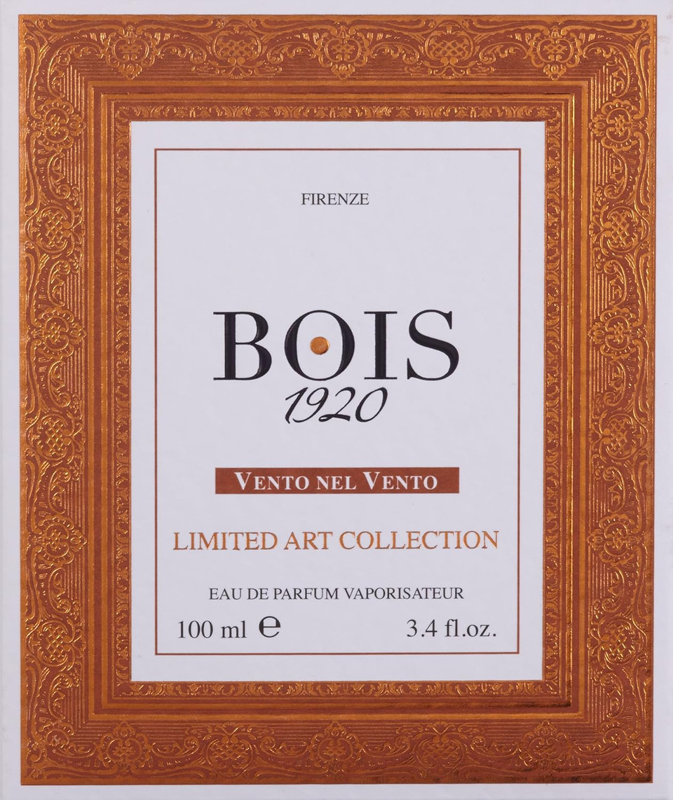 Bois 1920 Vento Nel Vento Limited Edp Spray Art Collection For Unisex, 3.4 Ounce