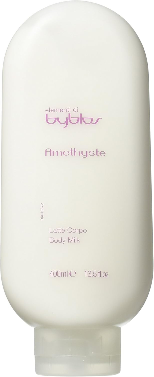 Byblos Amethyst Body Milk For Women, 13.5 Ounce