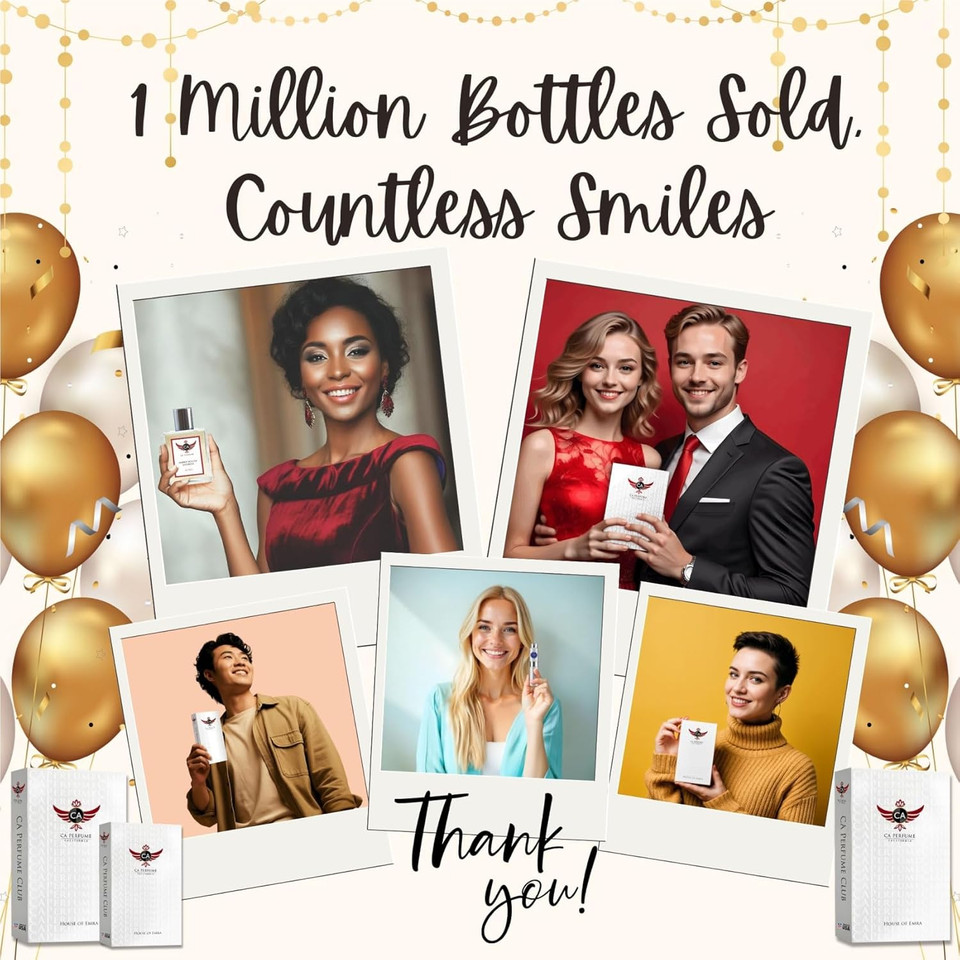 Ca Perfume Impression Of Joyous Juicy For Women Eau De La Parfum Long-Lasting Body Spray Refillable Bottle 0.27 Fl Oz/8Ml-X2