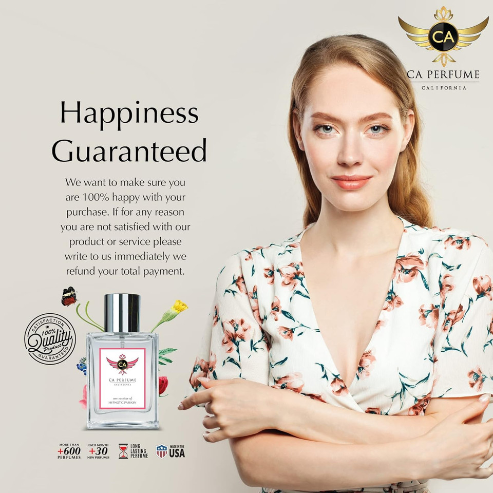 Ca Perfume Impression Of Mojave Ghost For Women & Men Replica Fragrance Dupes Eau De Parfum Spray Bottle 3.4 Fl Oz/100Ml-X1