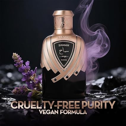 Samah Onyx Women'S Gourmand Perfume Eau De Parfum - Bean, Amber Woods & Musk Luxury Scent With 24H Longevity | 3.4 Fl Oz 80% Vol Seductive Edible Fragrance