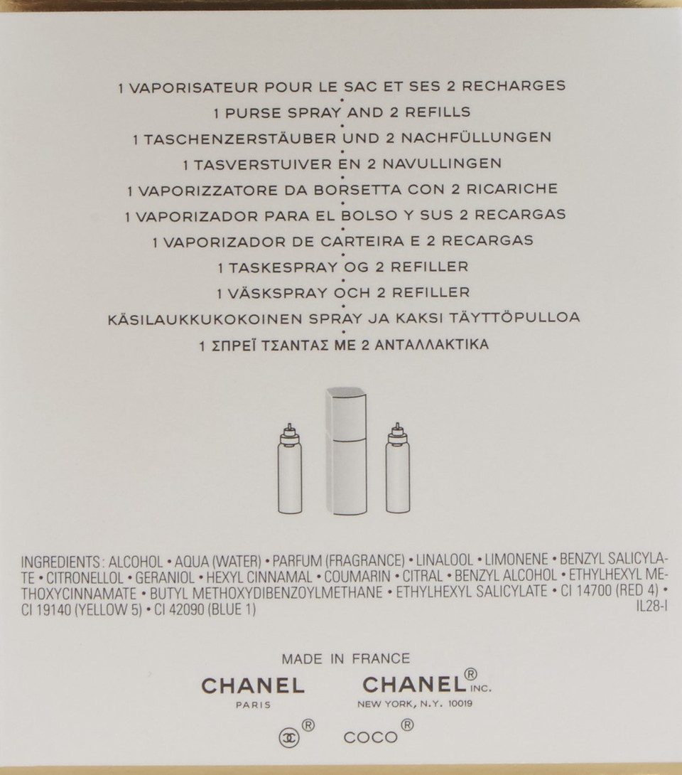 Chanel Coco Mademoiselle L'Eau Priva Eau Pour La Nuit Eau De Parfum Spray 3.4 Fl.Oz