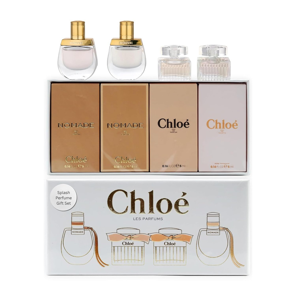 Chloe Perfume For Women Mini Variety Gift Set  4-Piece Splash Collection