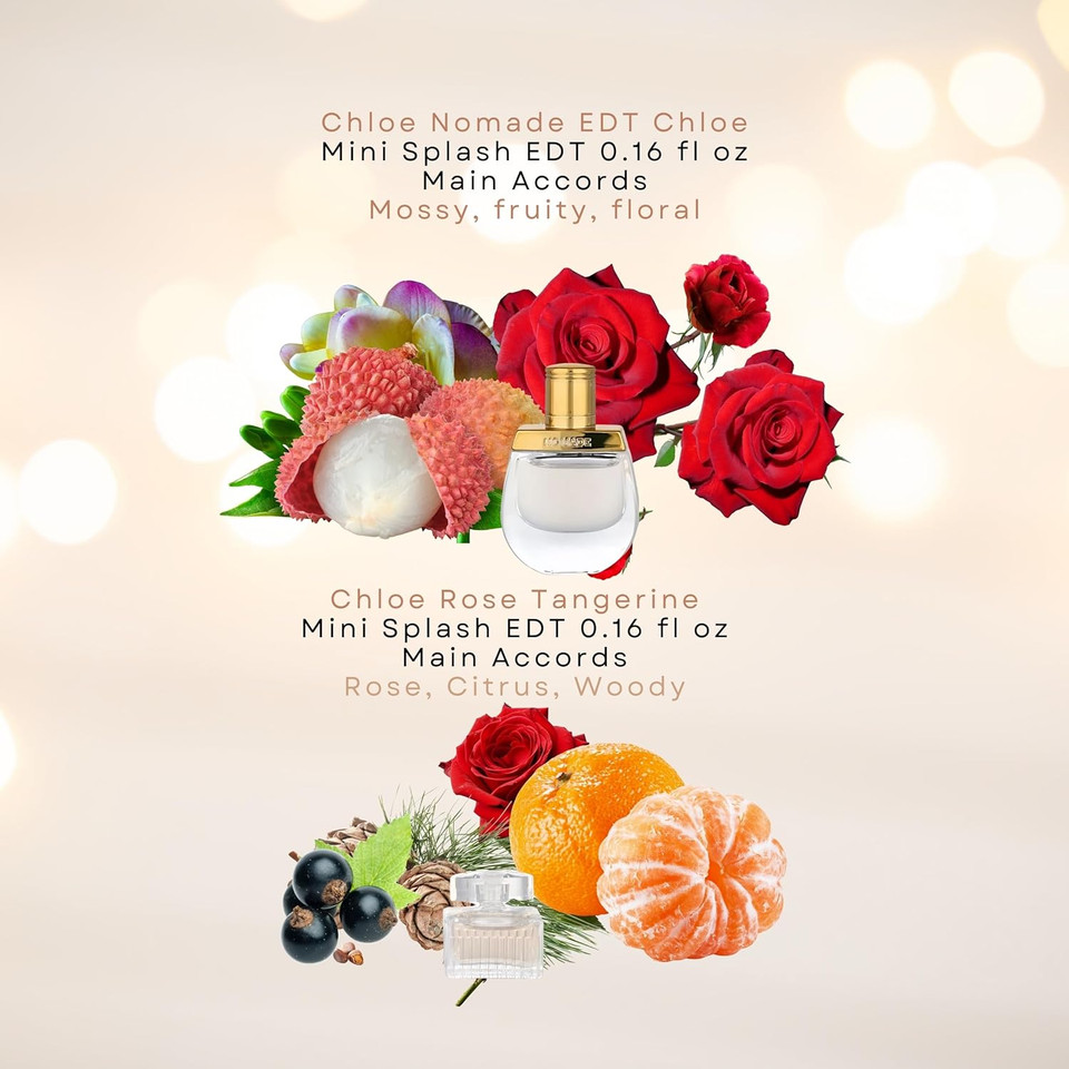 Chloe Perfume For Women Mini Variety Gift Set  4-Piece Splash Collection