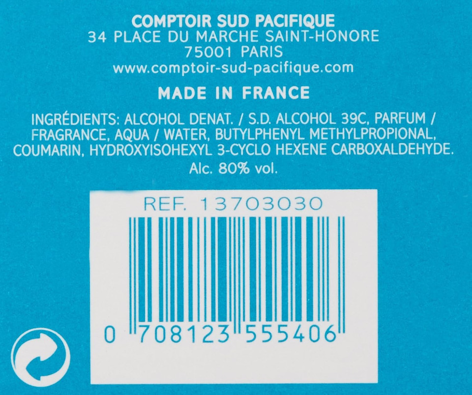 Comptoir Sud Pacifique Coco Figue Edt, 1 Fl Oz