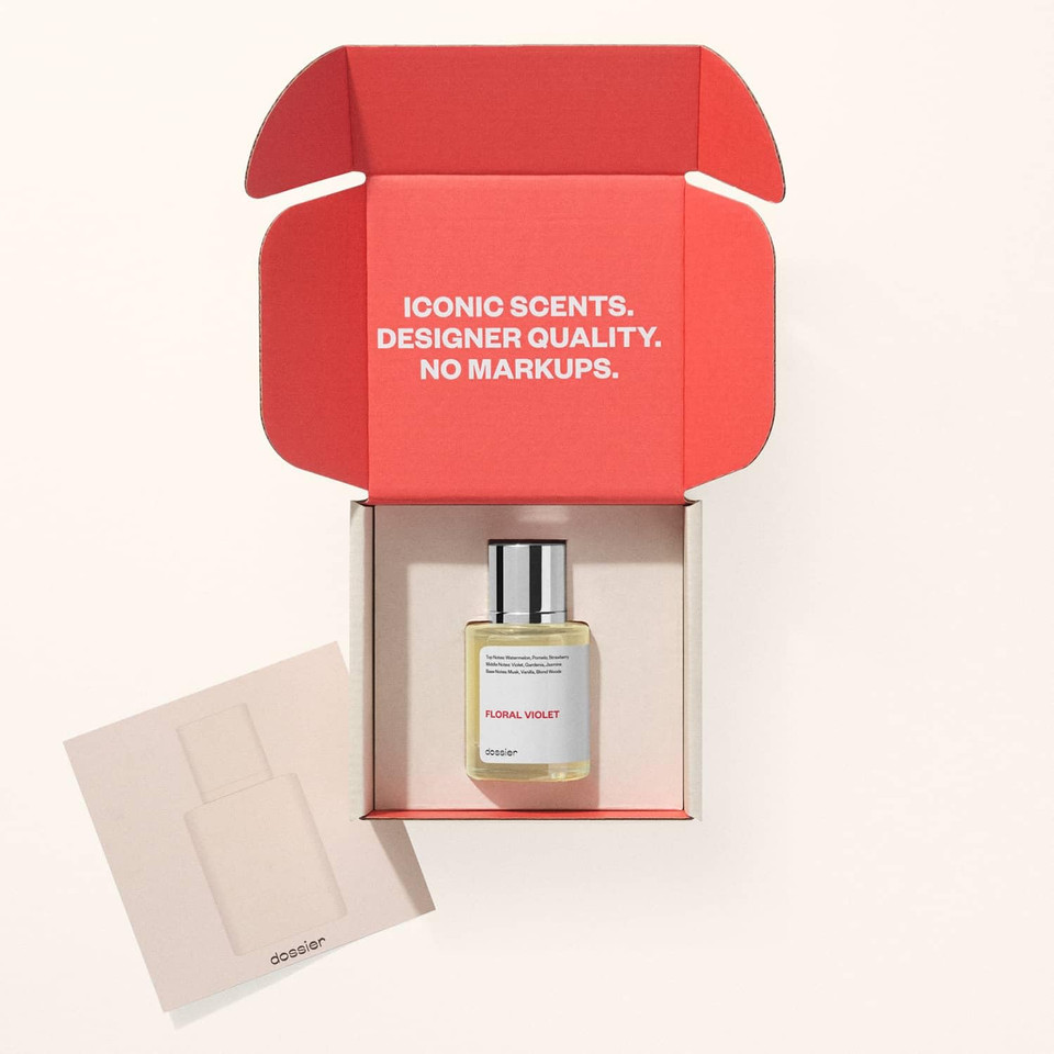 Dossier - Floral Violet - Eau De Parfum - Inspired By M.Jacobs Daisy - Perfume Luxury - Paraben Free - Vegan - For Women - Fragrance 1.7 Oz (Spray 50Ml)