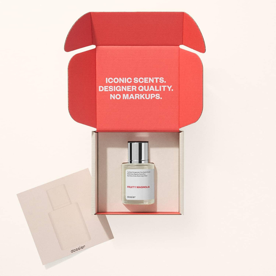 Dossier - Fruity Magnolia - Eau De Parfum - Inspired By Vers. Bright Crystal - Perfume Luxury - Paraben-Free - Vegan - For Women - Fragrance 1.7 Oz (Spray 50Ml)