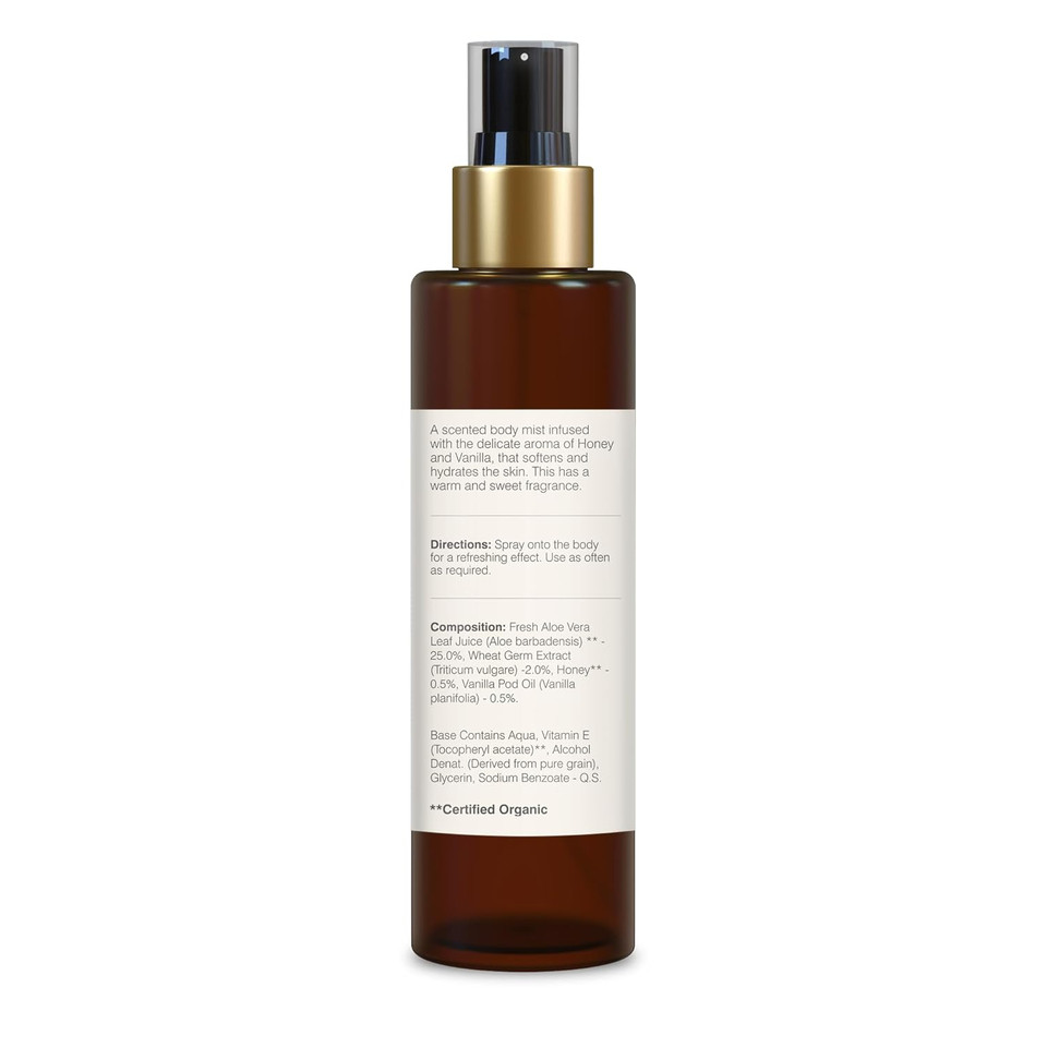 Forest Essentials Body Mist Honey & Vanilla 130Ml
