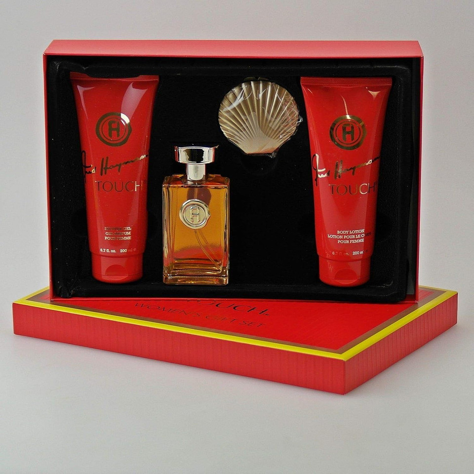 Gift/Set Touch 4 Pieces [3.4 Fl Perfume By Fred Hayman Beverly Hills For Women