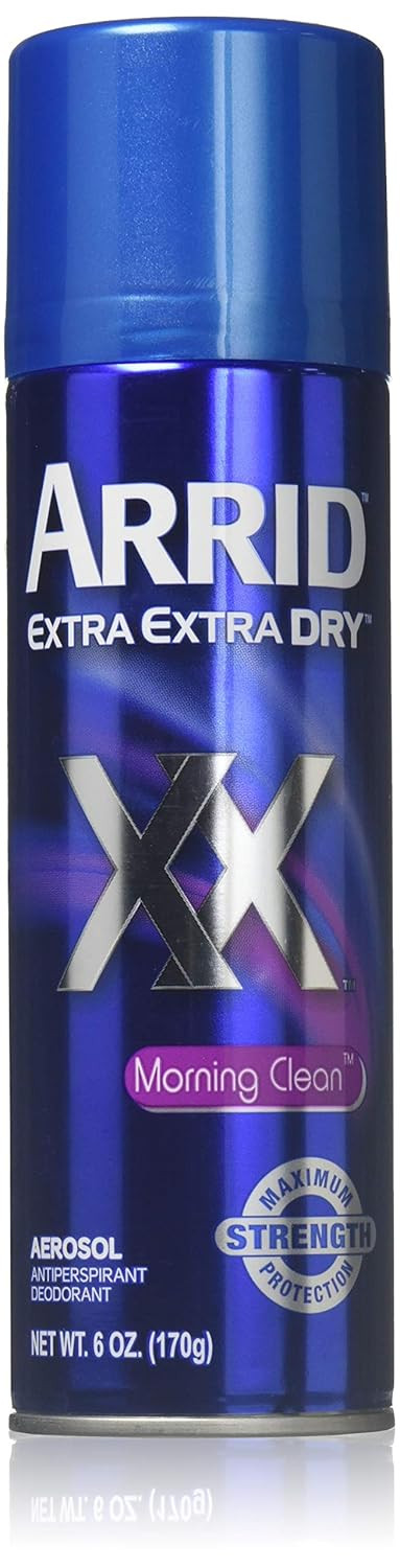 Arrid Xx Anti-Perspirant Deodorant Spray, Morning Clean 6 Oz By Arrid