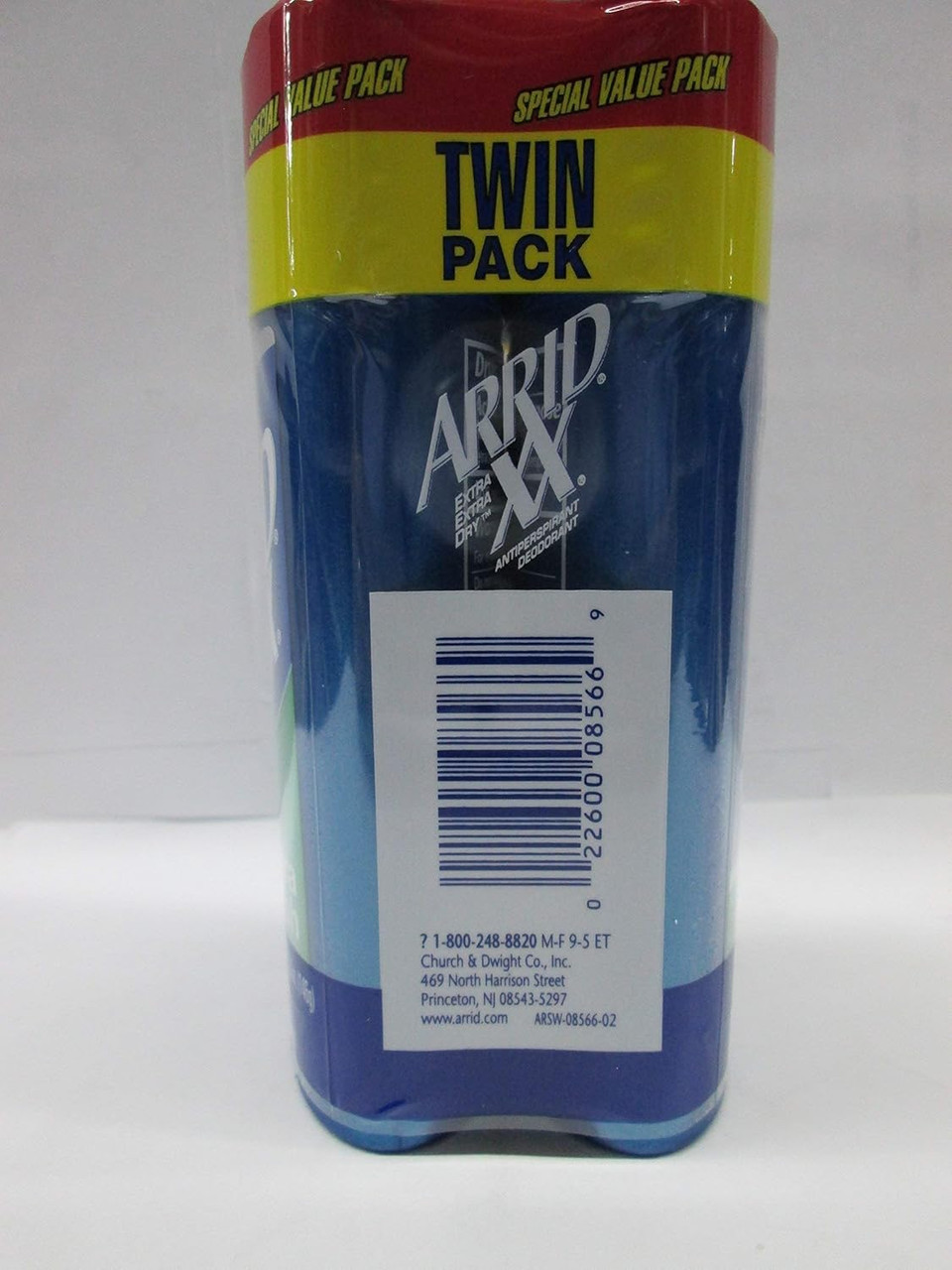 Arrid Xx Solid Antiperspirant Deodorant, Ultra Fresh, 2.6 Oz, Twin Pack