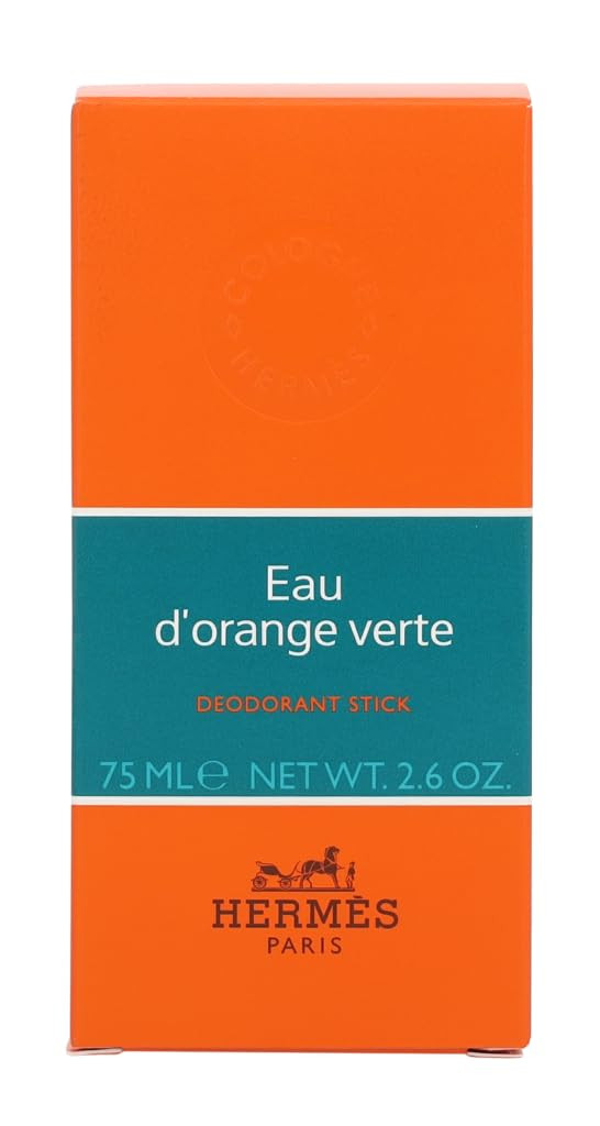 Eau D' Orange Verte By Hermes For Men & Women. Deodorant Stick 2.6 Oz / 75 Ml