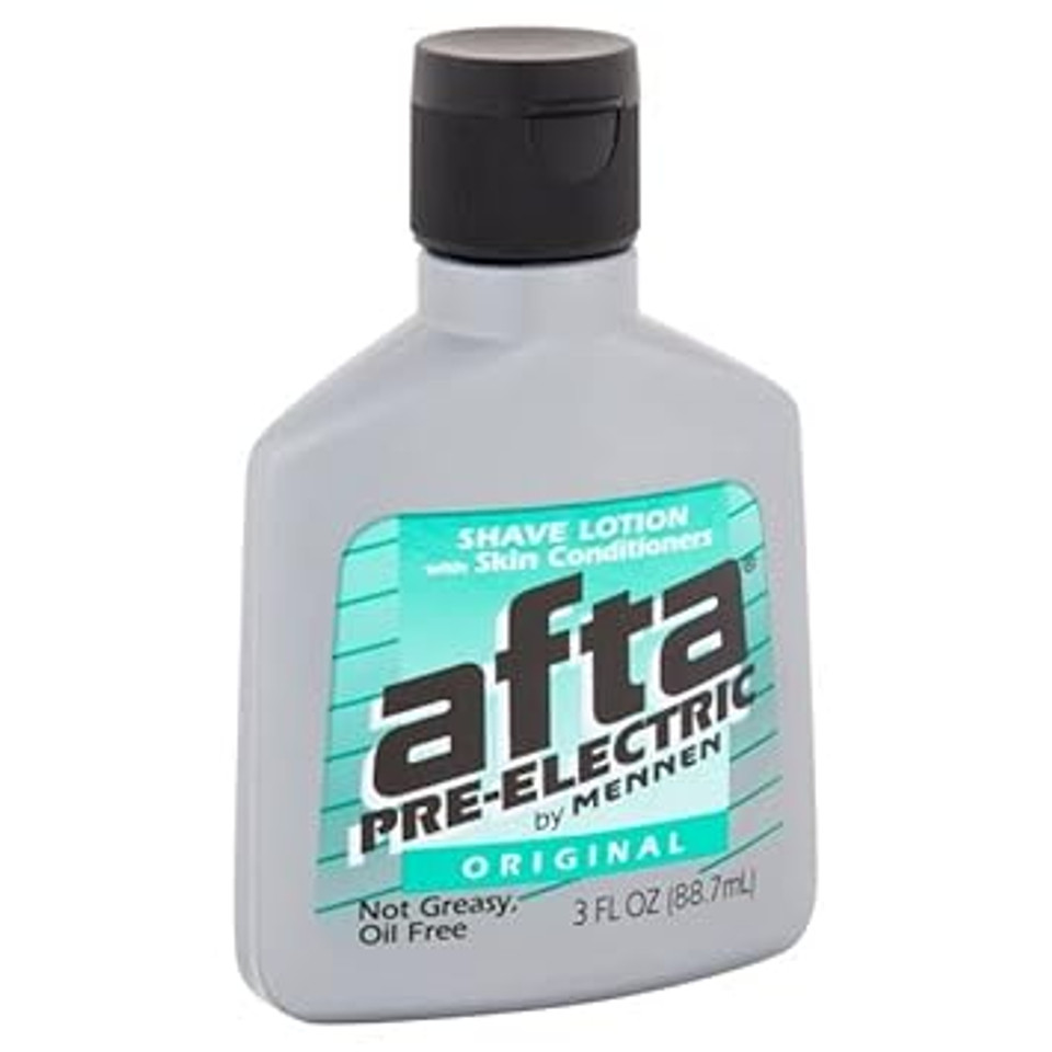 Afta Shave Lotion With Skin Conditioners, Pre-Electric By Mennen, Original, Not Greasy, Oil Free, 3 Fl Oz - 10 Pack Afta Shave Lotion With Skin Conditioners, Pre-Electric By Mennen, Original, Not Greasy, Oil Free, 3 Fl Oz - 10 Pack