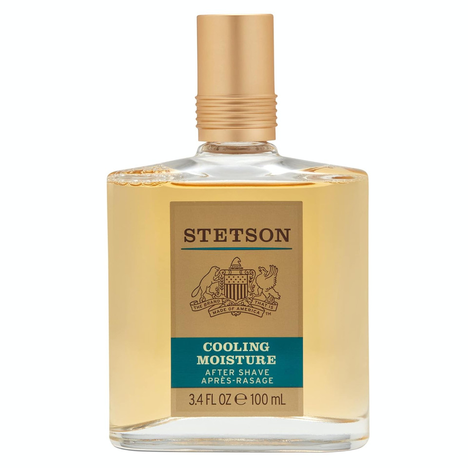 Stetson Cooling Moisture After Shave By Scent Beauty - Cooling Moisturizer For Men - Earthy, Woody, Casual And Masculine Aroma With Fragrance Notes Of Citrus, Lavender, And Sage - 3.4 Fl Oz