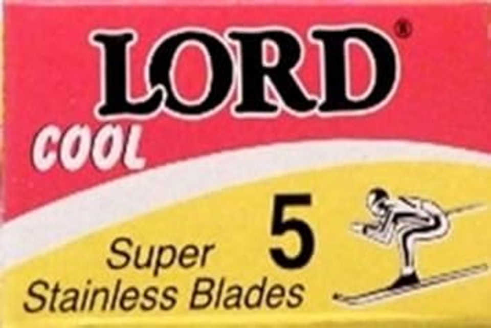 Lord Cool Double Edge Safety Razor Blades, 100 Blades (20X5)