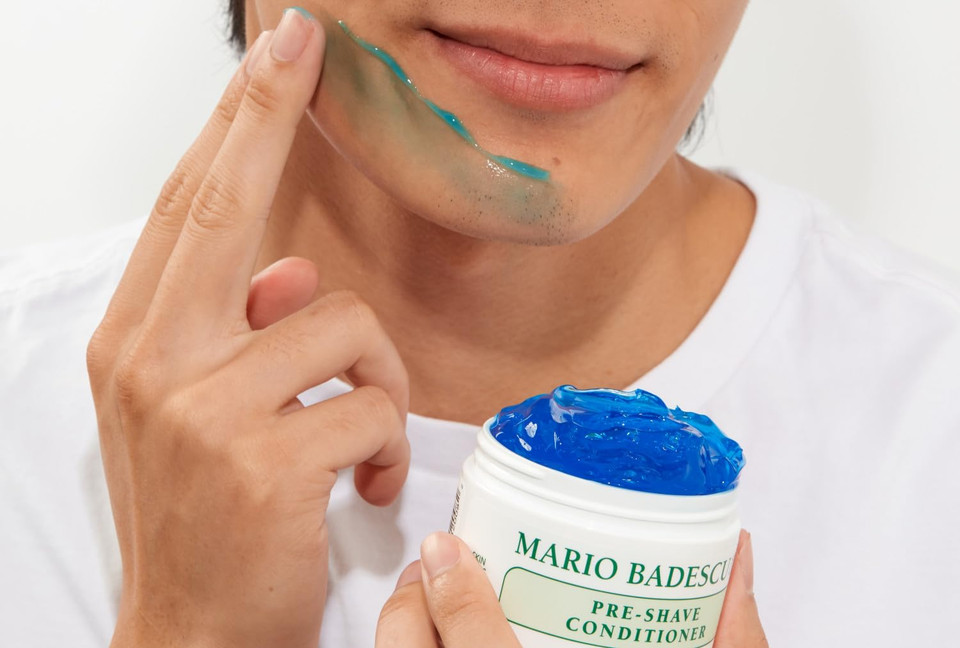 Mario Badescu Pre-Shave Conditioner - Soothing, Botanical-Infused Pre Shave Gel For Your Best Shave Yet - Preps, Primes, And Softens Skin And Hair