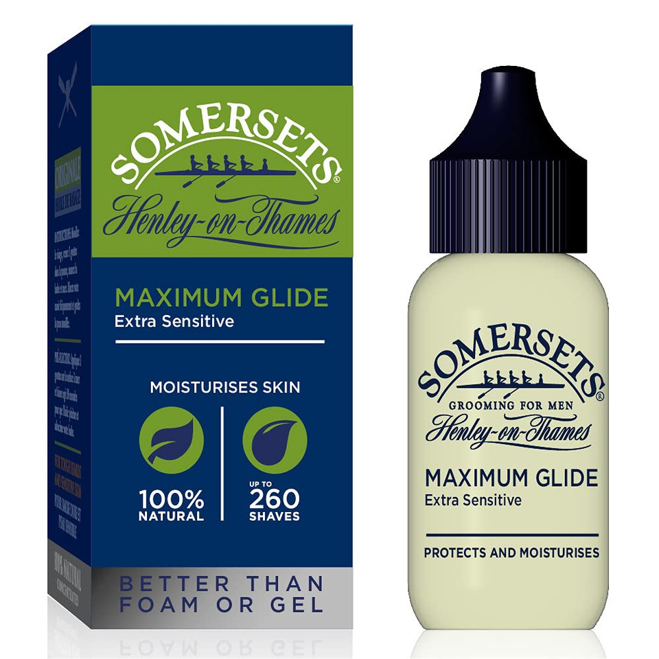 Somersets Usa Sensitive Shave Oil, 1.2 Fl. Oz. Liquid