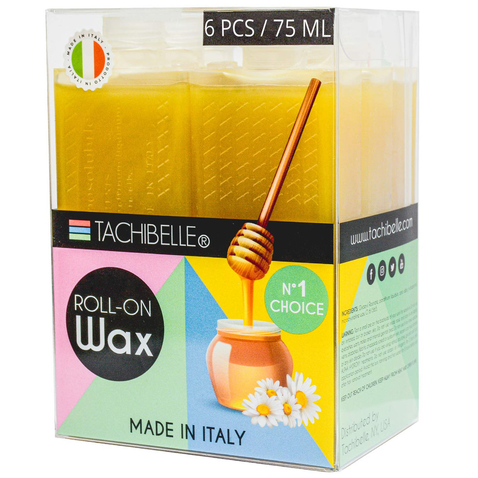Tachibelle Combo Leg Large Roller Head 4 Pack And 6 Pack Depilatory Original Large Refill Rollon Wax Sweet Honey 75 Ml Made In Italy Tachibelle Combo Leg Large Roller Head 4 Pack And 6 Pack Depilatory Original Large Refill Rollon Wax Sweet Honey 75 Ml Made In Italy