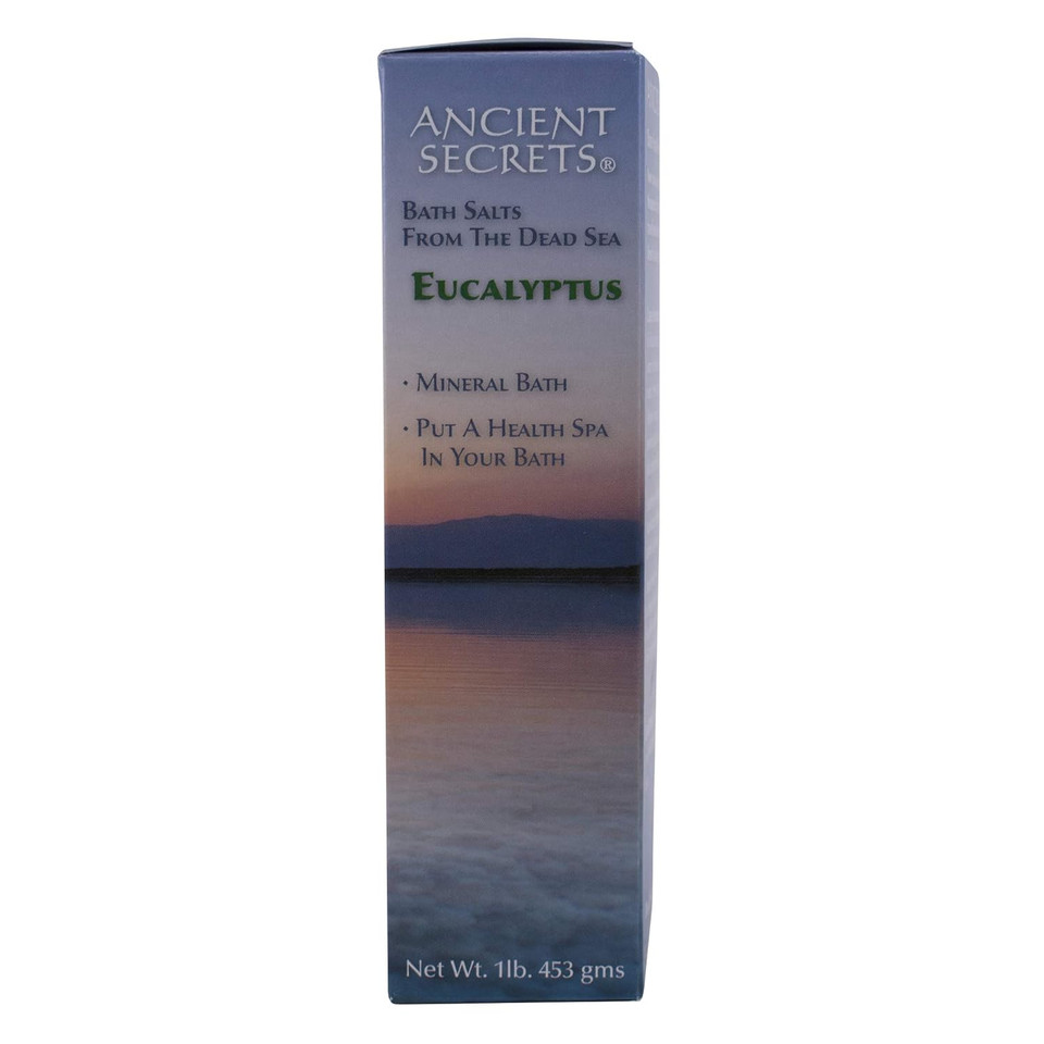 Ancient Secrets Bath Salts From The Dead Sea, Eucalyptus, 16 Ounce