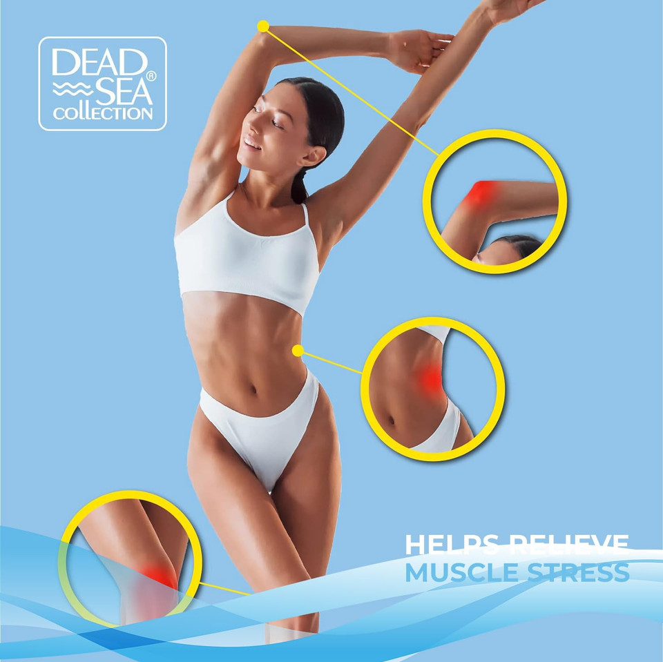 Dead Sea Collection Bath Salts With Eucalyptus  Pure Dead Sea Salt And Eucalyptus Oil - Nourishing Soothing And Relaxing Skin And Muscle  34.2 Oz Dead Sea Collection Bath Salts With Eucalyptus  Pure Dead Sea Salt And Eucalyptus Oil - Nourishing Soothing And Relaxing Skin And Muscle  34.2 Oz