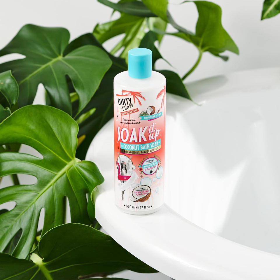 Tropic Like It'S Hot Soak It Up Coconut Bath Soak 500Ml