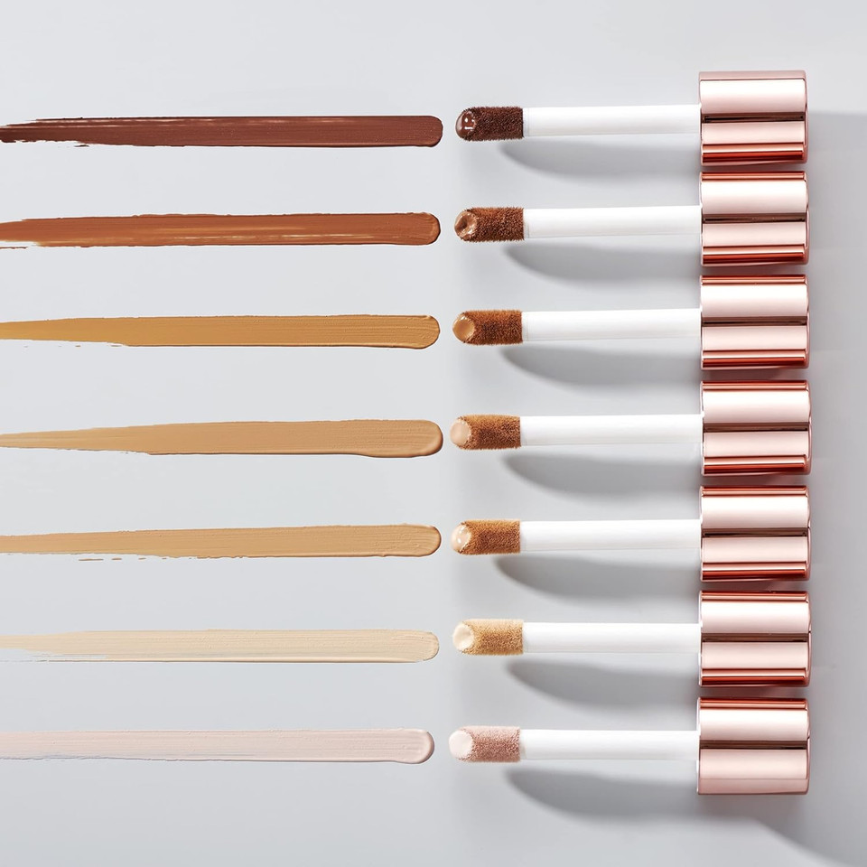 Makeup Revolution Conceal And Define Foundation, Full Coverage & Matte Finish, F5 For Light Skin Tones, Vegan & Cruelty-Free, 0.7 Fl Ozf5