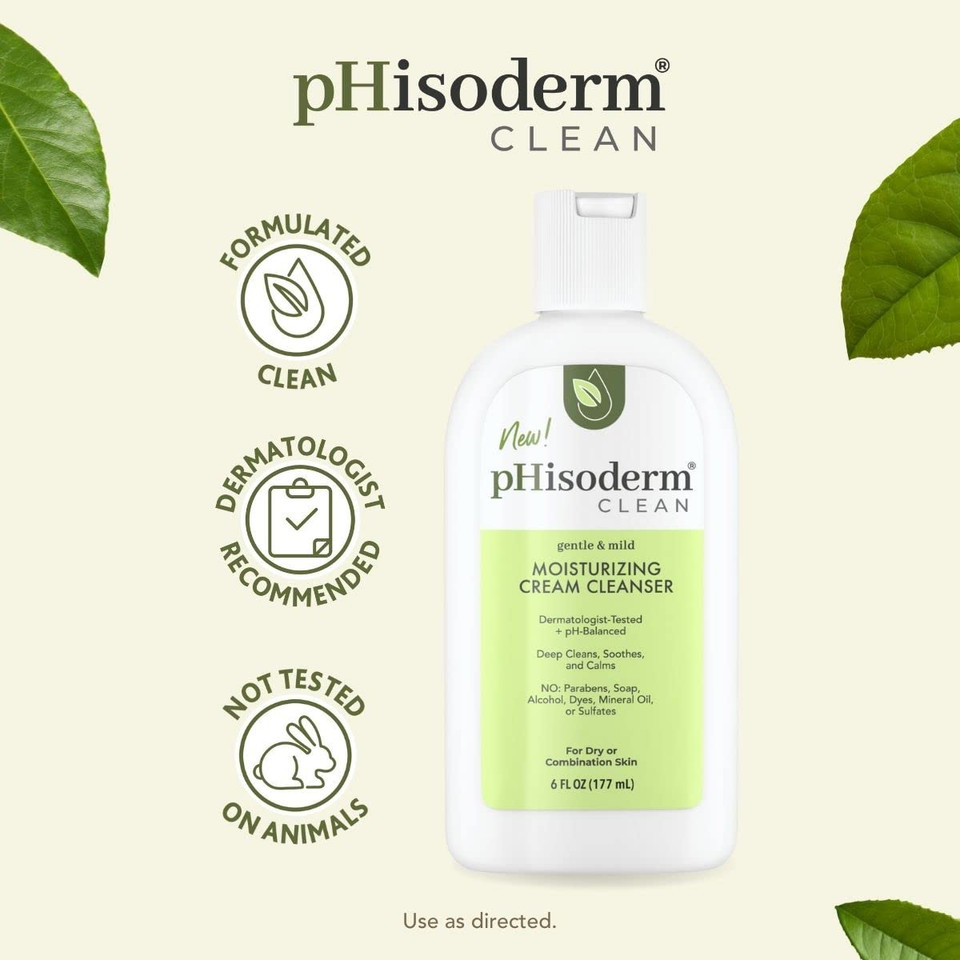 Phisoderm® Clean Moisturizing Cream Cleanser - 6 Fl Oz