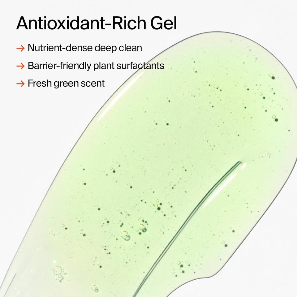 Youth To The People Superfood Facial Cleanser - Kale + Green Tea Daily Face Wash, Gentle Makeup Remover, With Antioxidants For Glowing Skin & Less Visible Pores, Award-Winning, Refillable Packaging