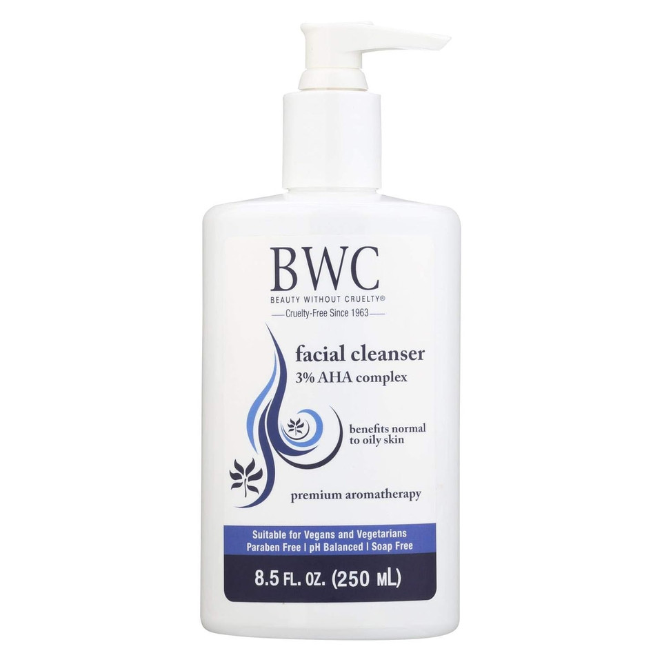 Beauty Without Cruelty Facial Cleanser 3% Aha 8.5 Fz