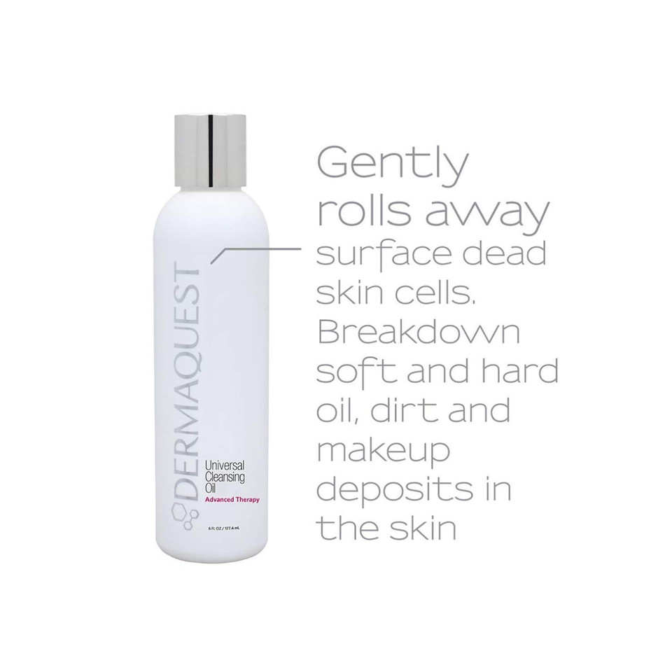 Dermaquest Advanced Therapy Universal Anti Aging Cleansing Oil And Makeup Remover - For Dry, Oily And Sensitive Skin - Nourishes & Soothes - Non-Comedogenic (6Oz)