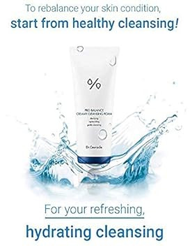 Dr.Ceuracle Pro Balance Creamy Deep Cleansing Foam - Korean Daily Hydrating Facial Wash, Oil & Moisture Balance Cleanser (150 Ml / 5.07 Fl. Oz.)